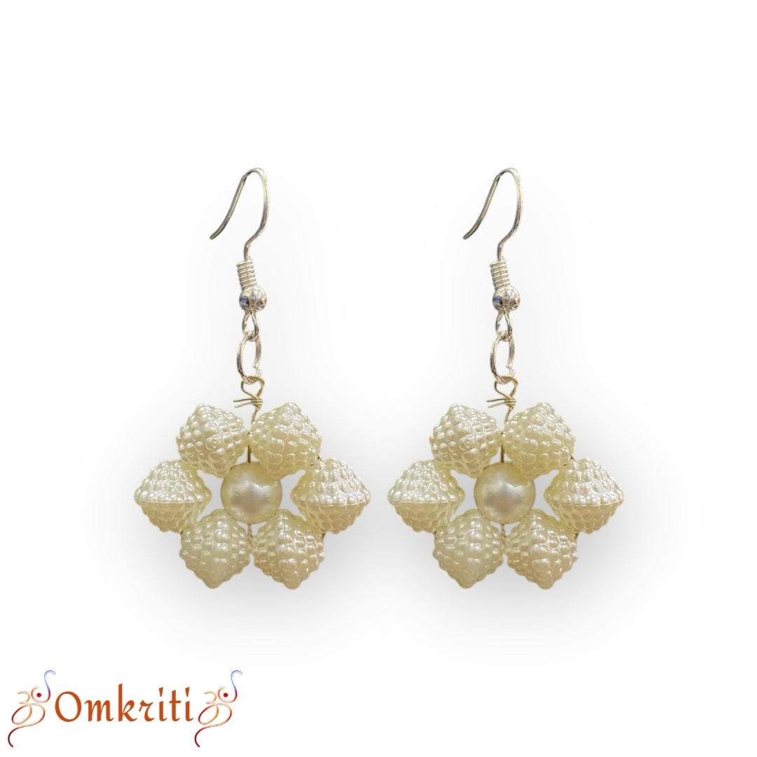 Flower Pearl Earring