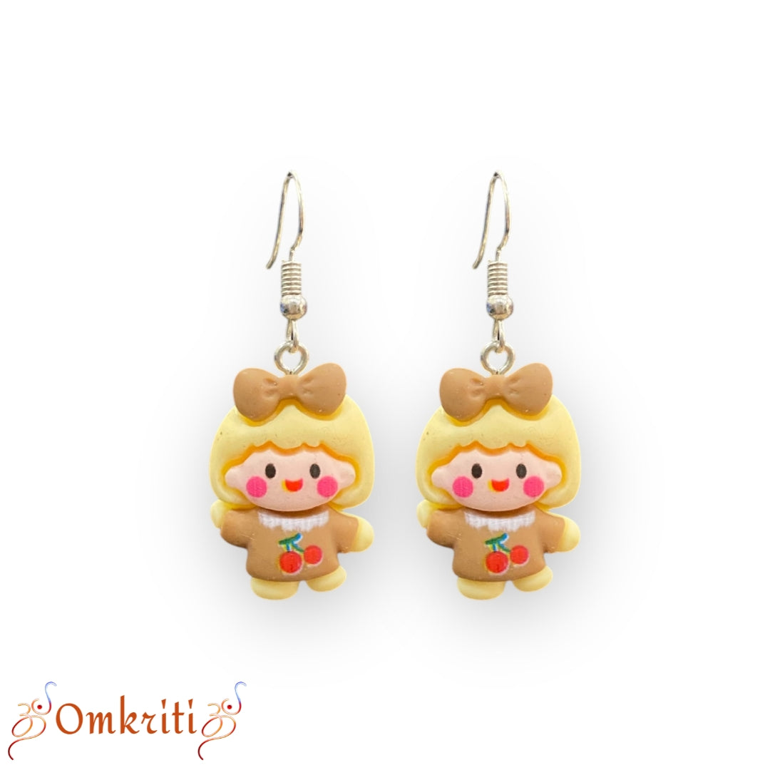 Cherry Girl Charm Earring