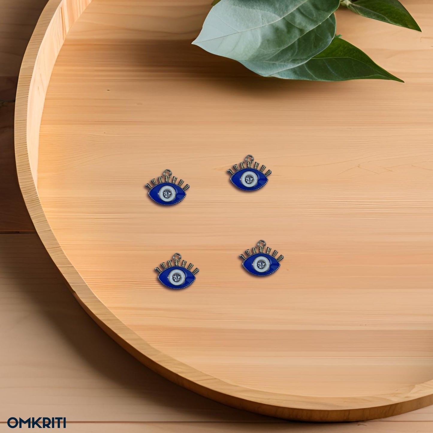 Evil-eye Enamel Charm (4-Pcs Set)
