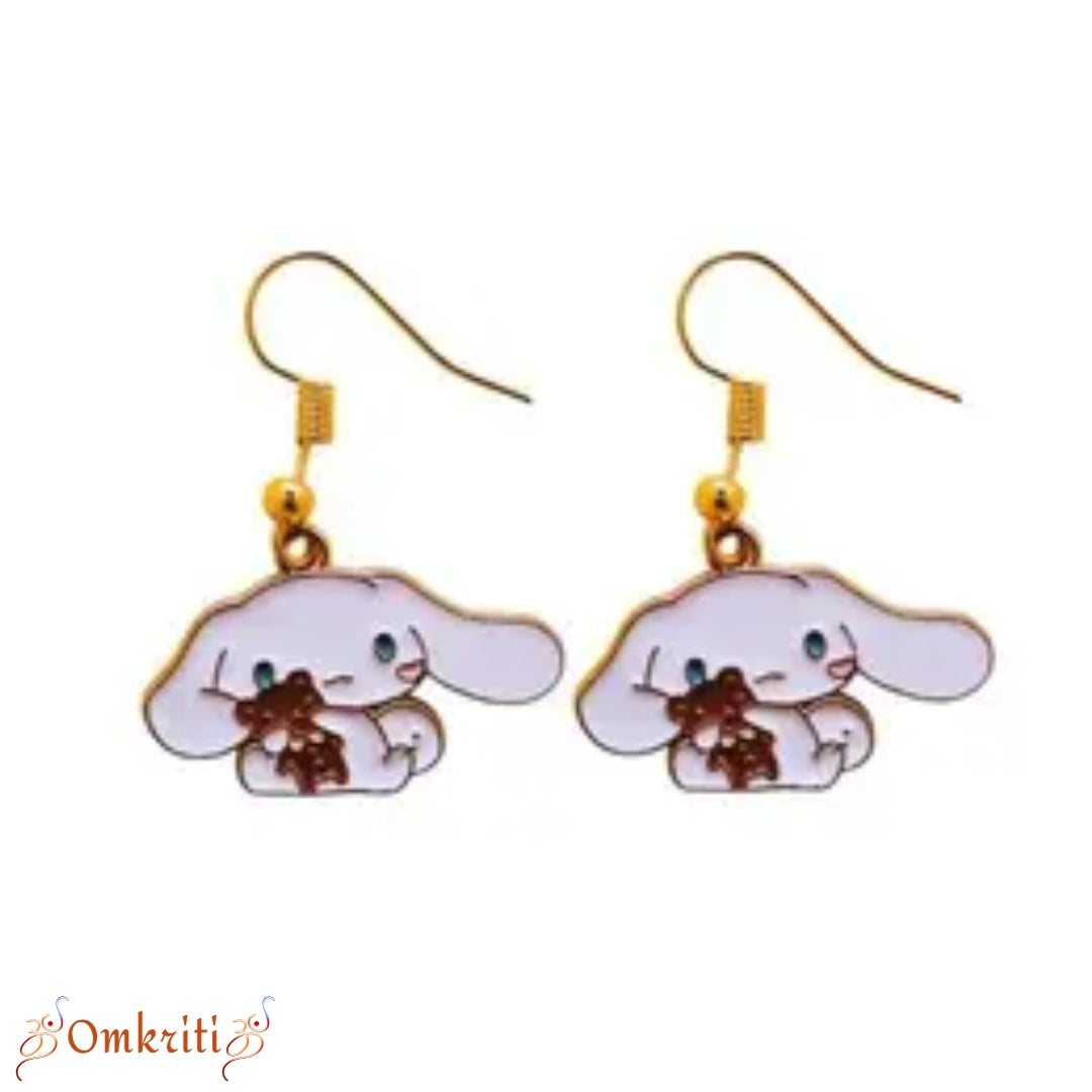 Bunny Charm Earring