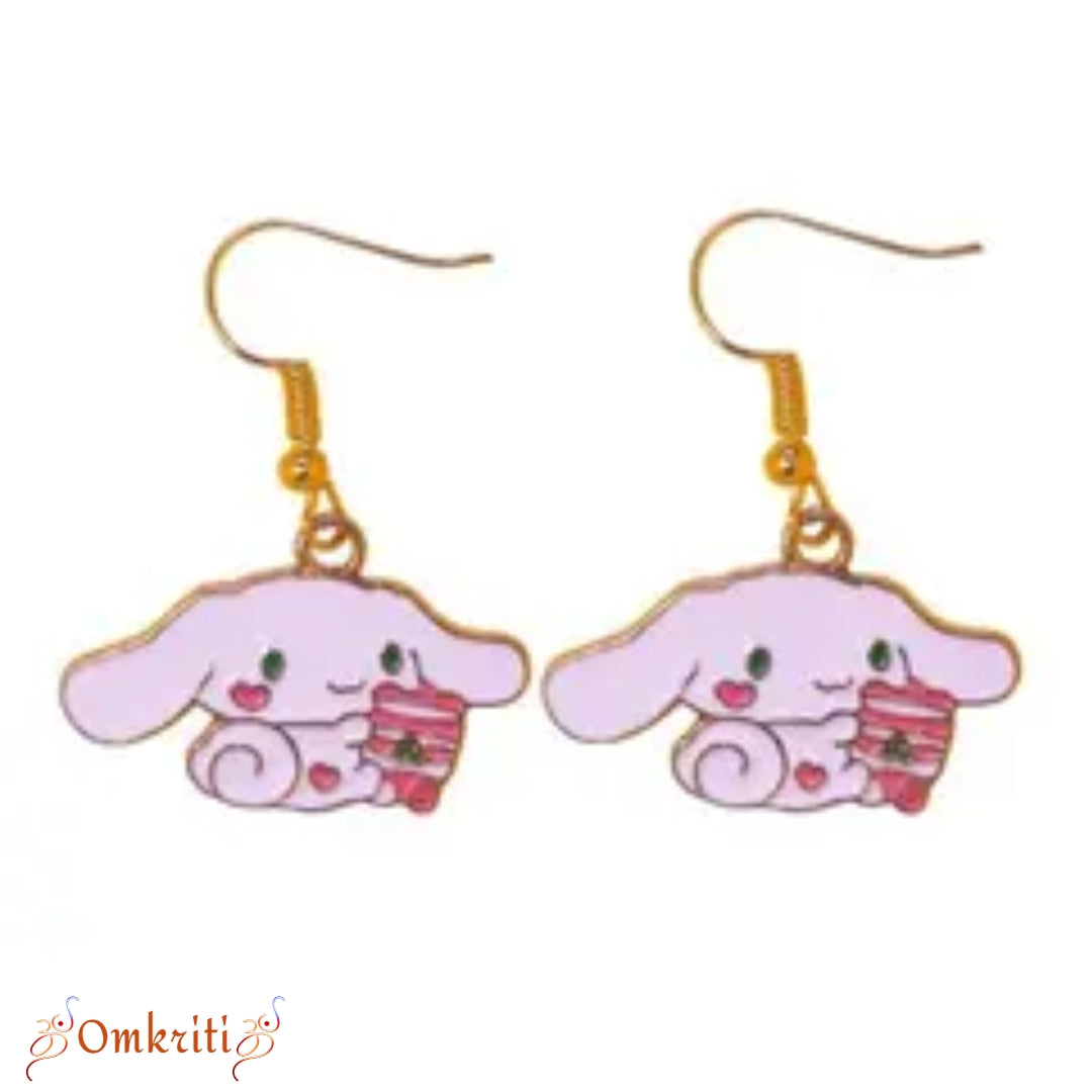 Bunny Charm Earring