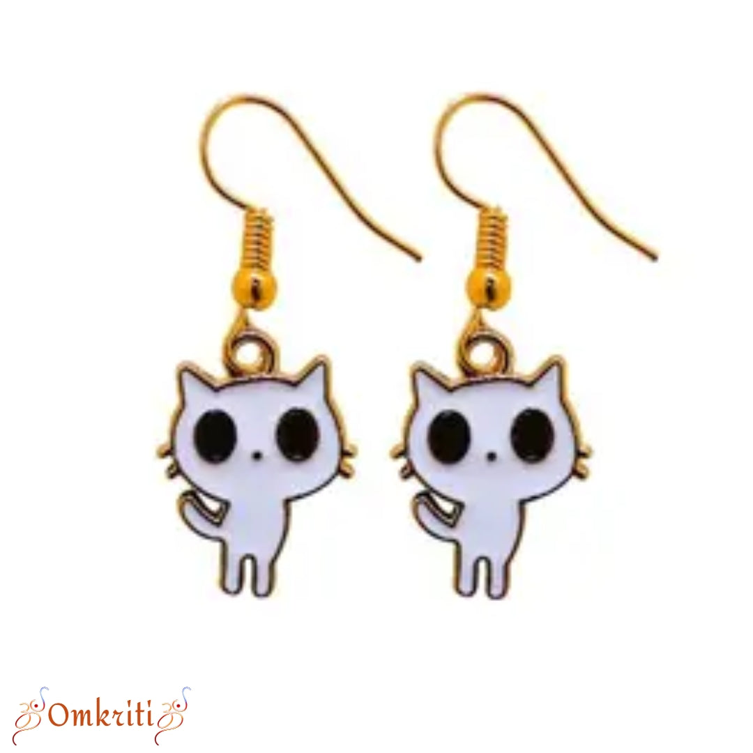 Kitty Charm Earring