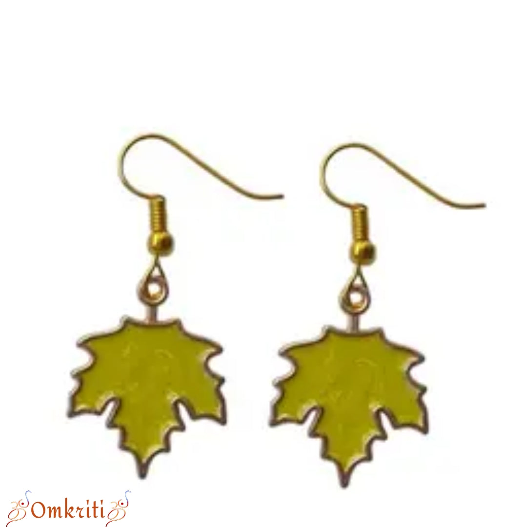 Leaf Charm Earring