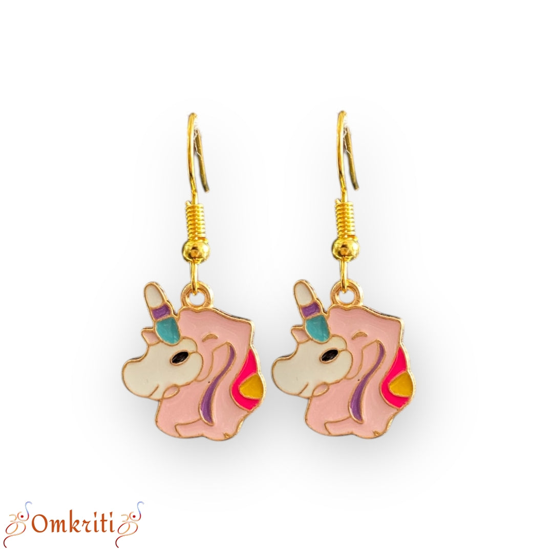 Unicorn Charm Earring