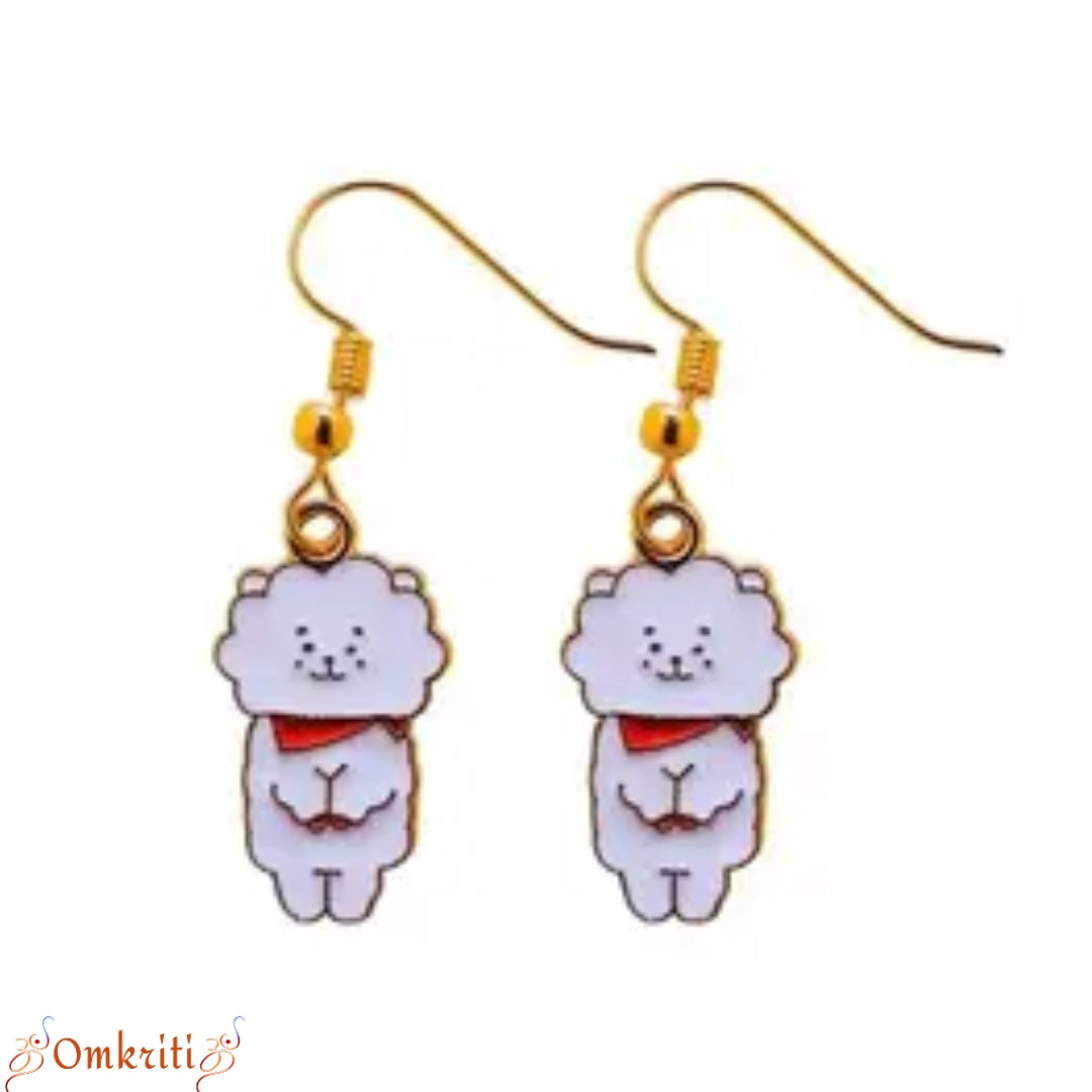 Cat Charm Earring