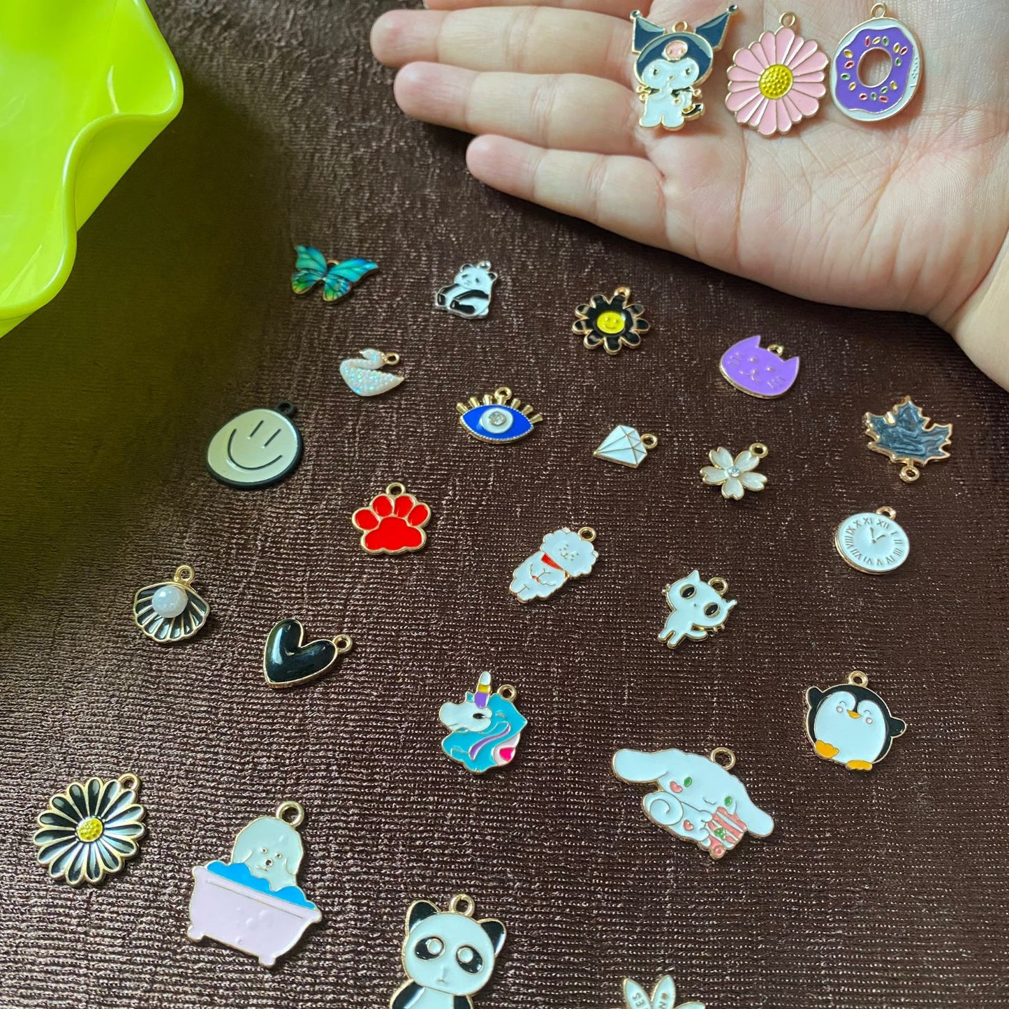 Enamel Charms(26 Pcs Set)