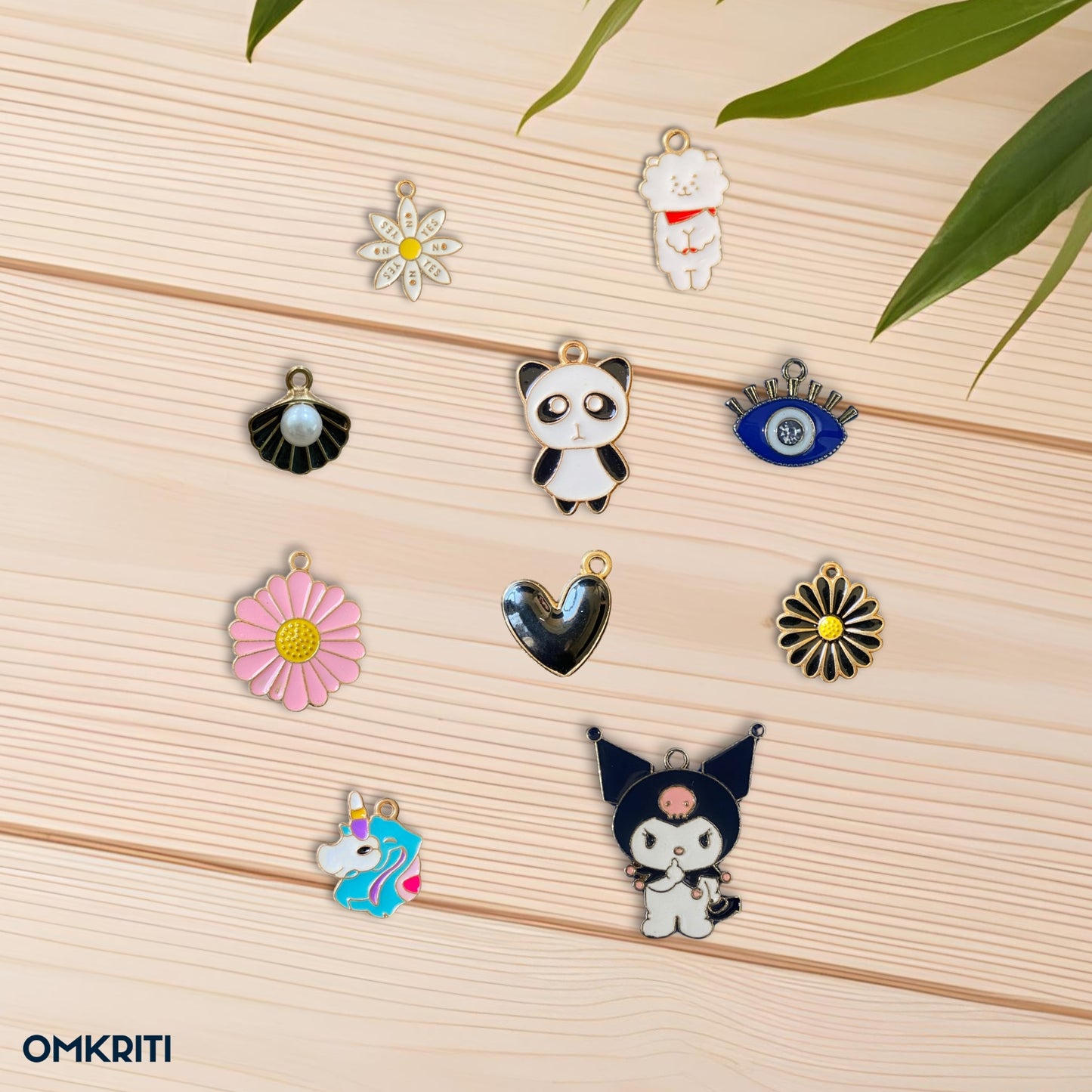 Enamel Charm Set 2 (10-Pcs)