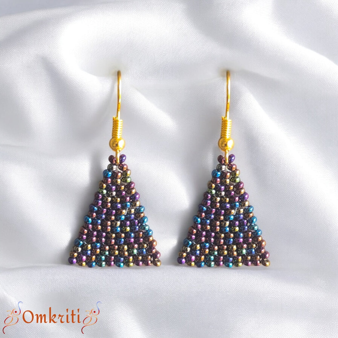 Multicolor Prism Glow Earring