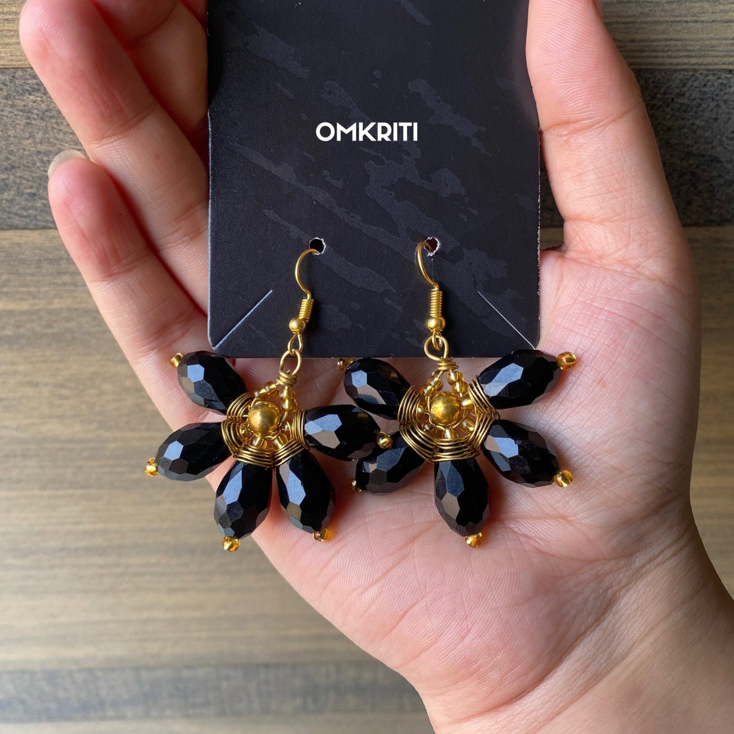Flower Crystal Earring