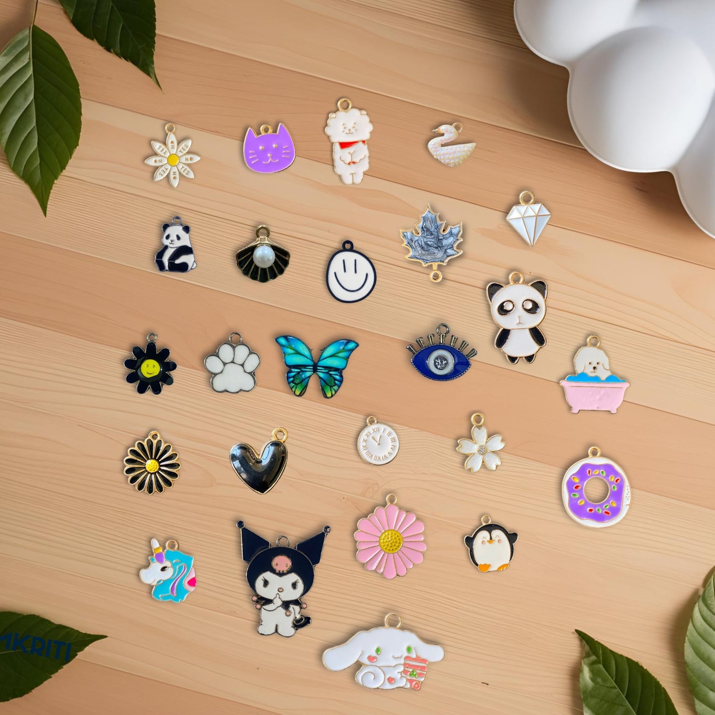 Enamel Charms(26 Pcs Set)