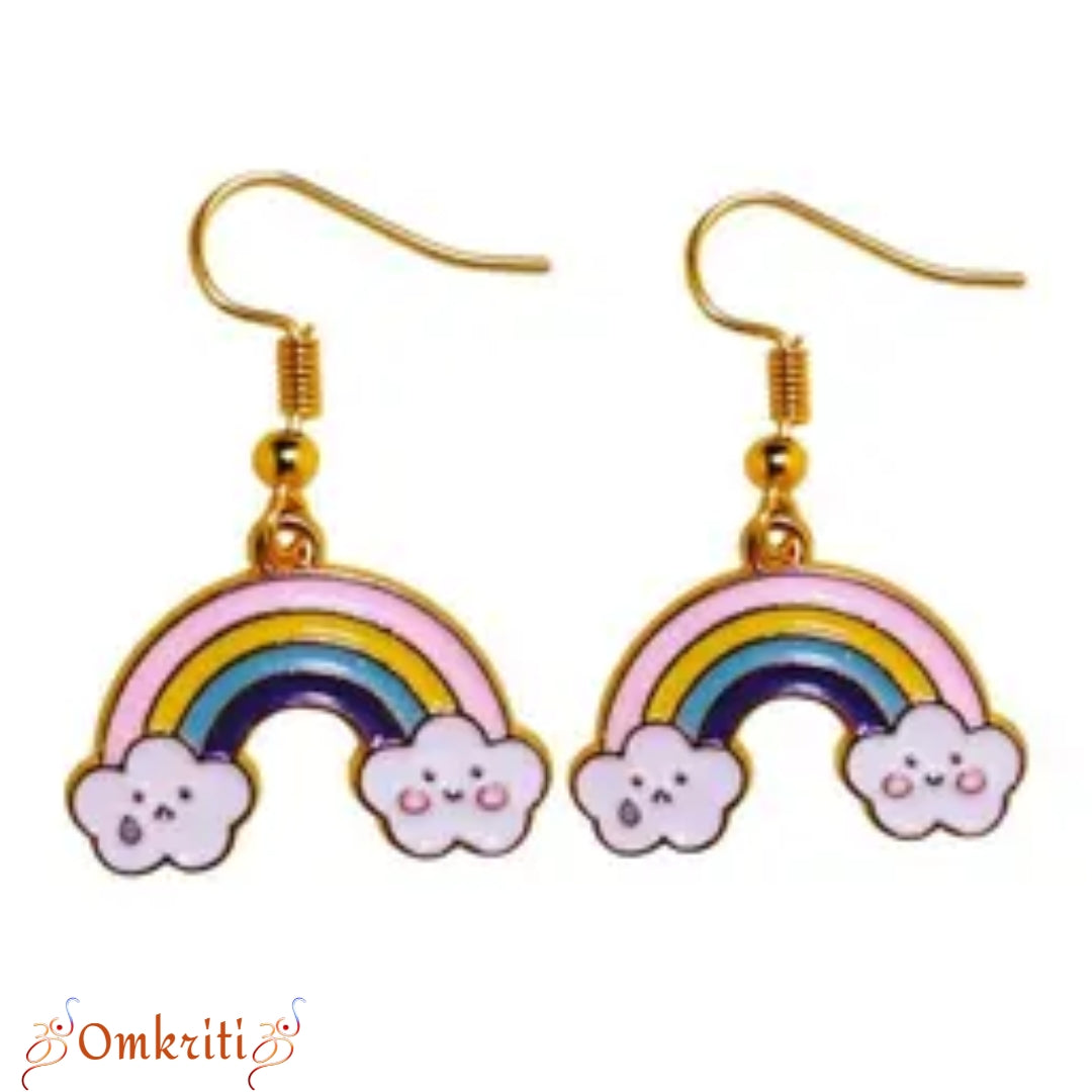 Rainbow Charm Earring