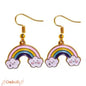 Rainbow Charm Earring