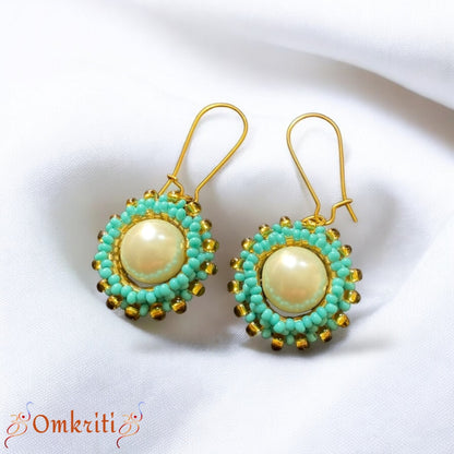 Seed Beads Pearl Dangle