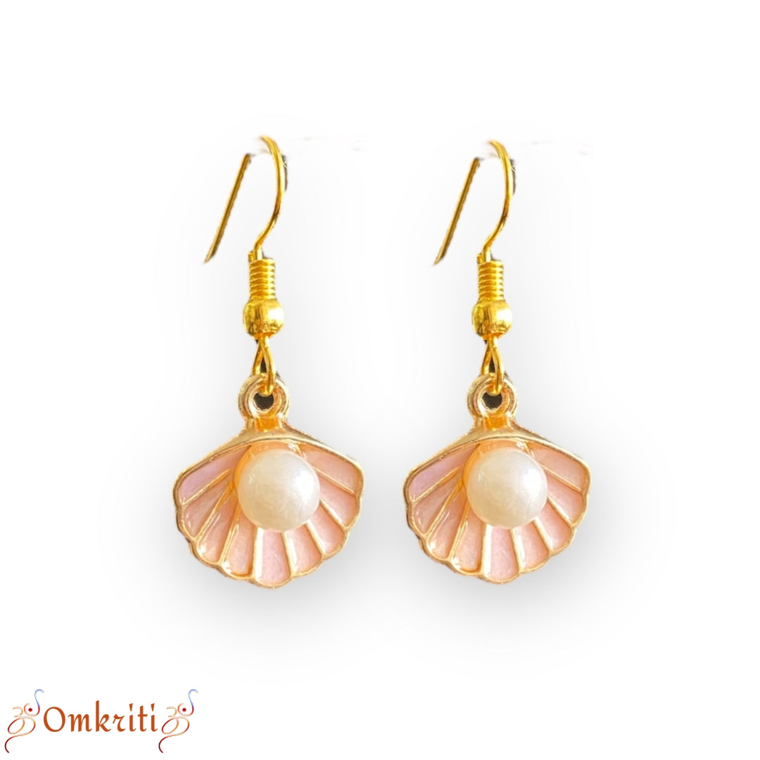 Seashell Charm Earring