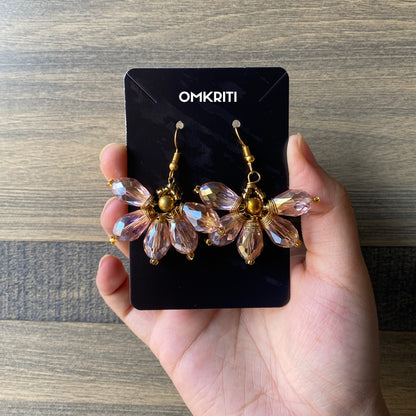 Flower Crystal Earring