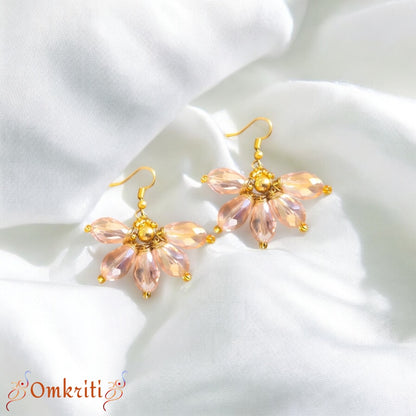 Flower Crystal Earring