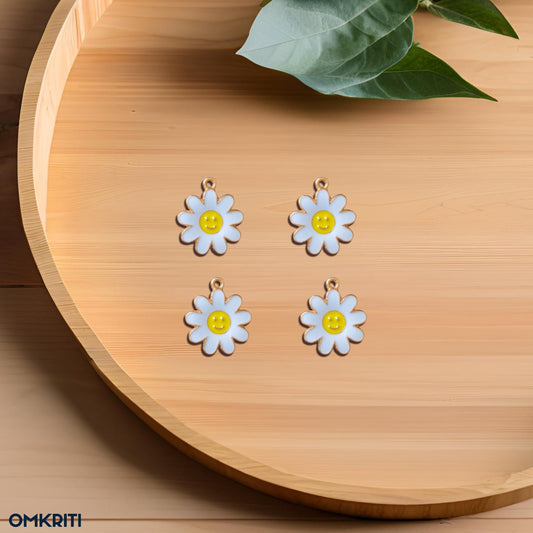 Smiley Enamel Charm (4-Pcs Set)
