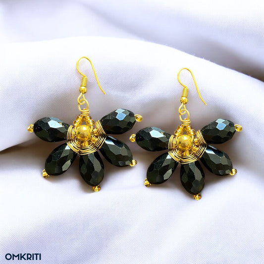 Flower Crystal Earring